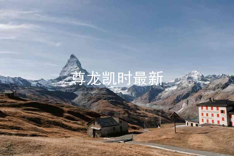 尊龙凯时最新